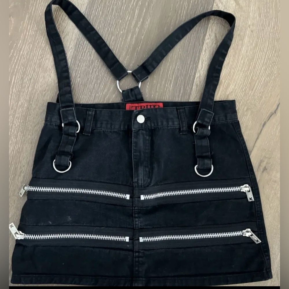 Extremely Rare Vintage Tripp NYC Bondage Mini Skirt Size Small